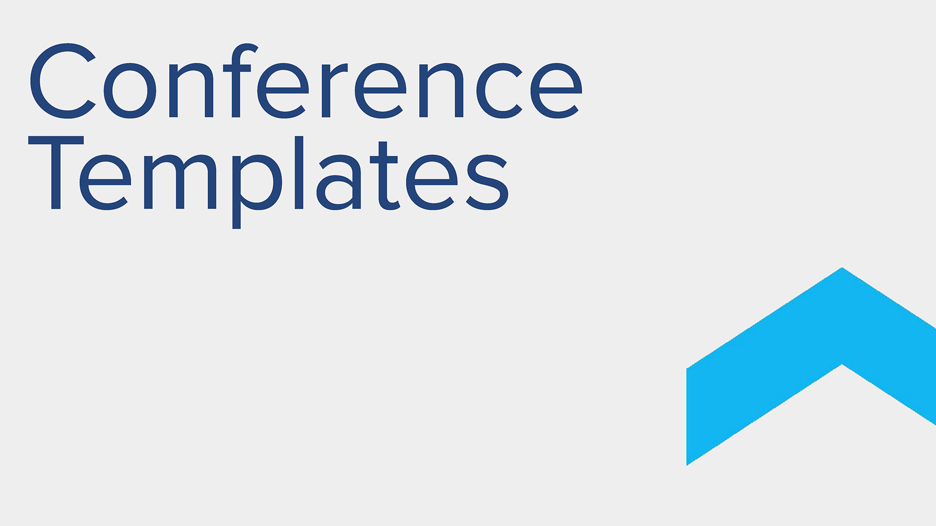 Freddie Mac Conference Templates