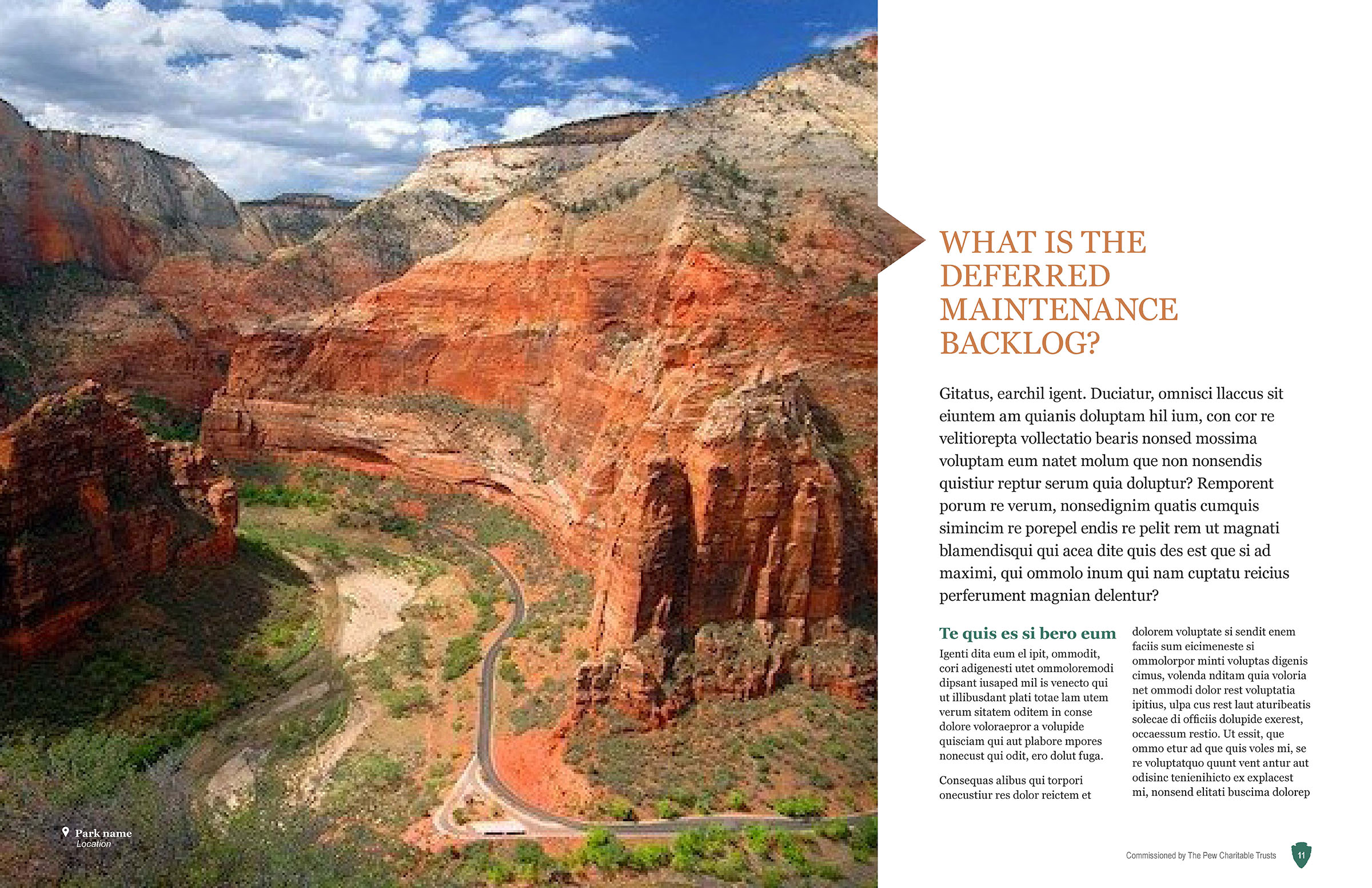 Pullup Banner with Illustration