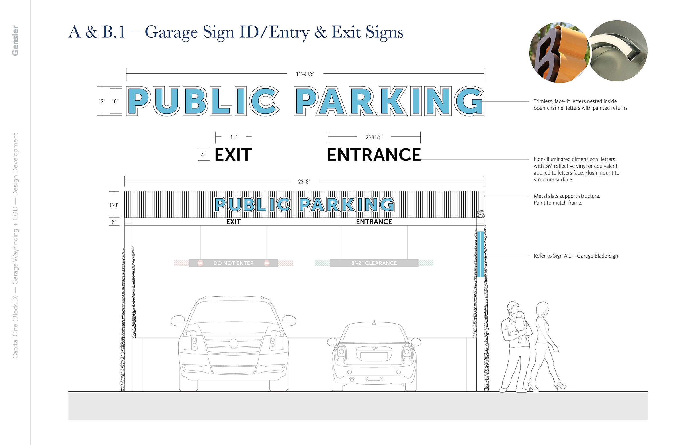Garage Entrance Canopy Mockup