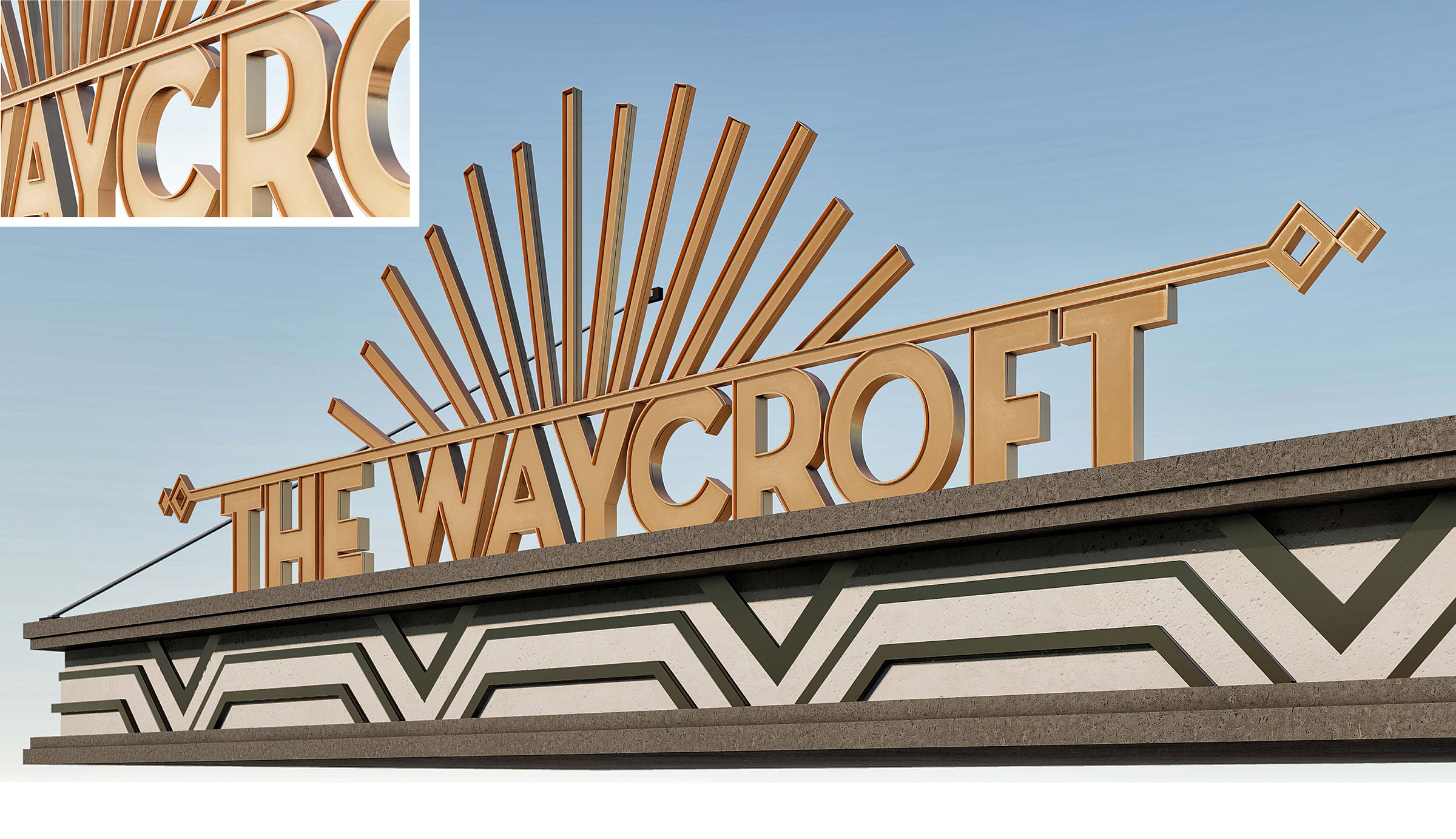 Freestanding Sign Mockup